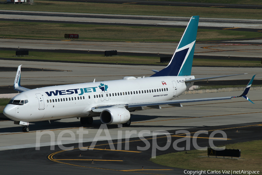 WestJet Boeing 737-8CT (C-FLSF) | Photo 314868