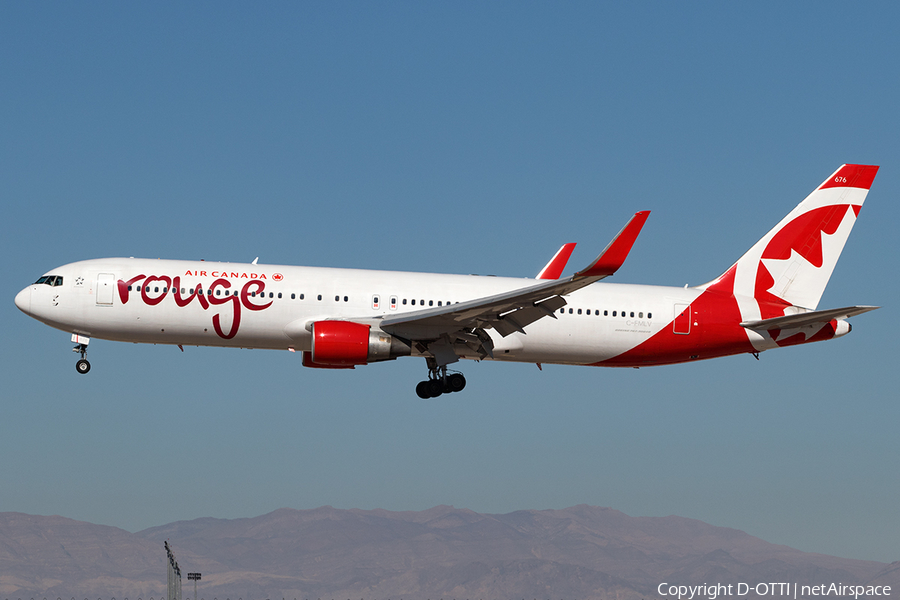 Air Canada Rouge Boeing 767-316(ER) (C-FMLV) | Photo 136531