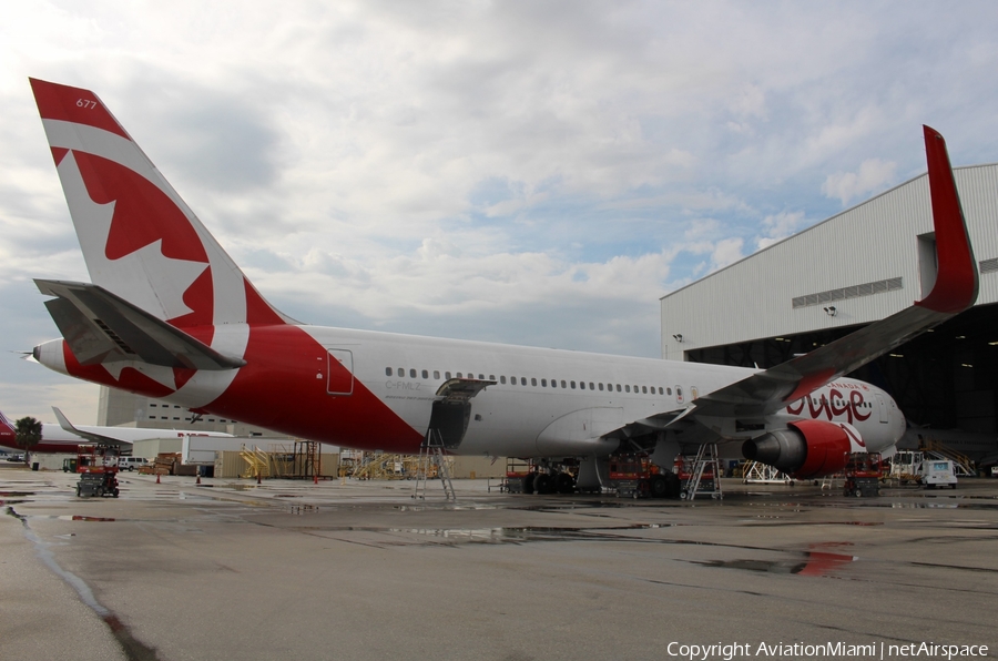Air Canada Rouge Boeing 767-316(ER) (C-FMLZ) | Photo 227261