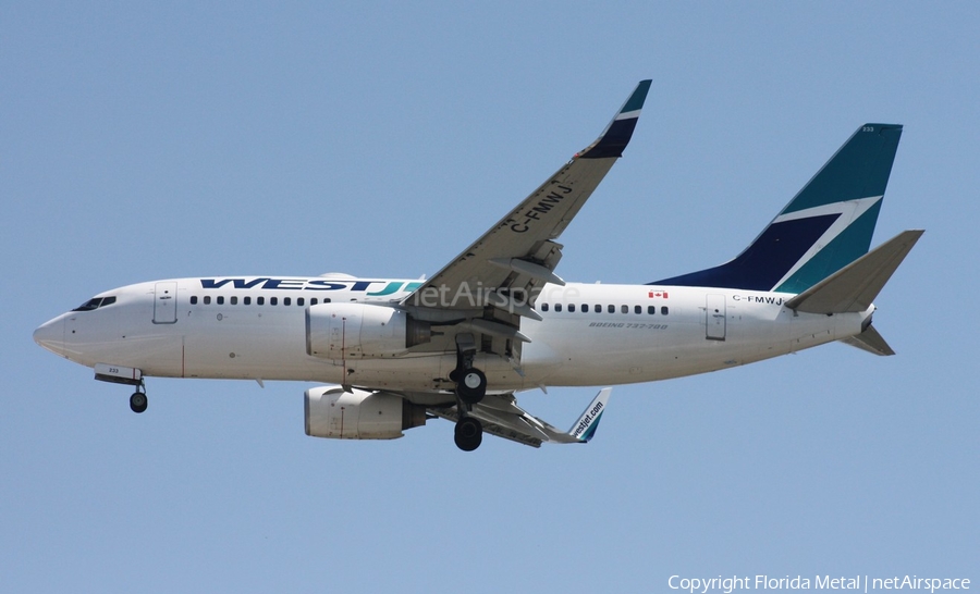 WestJet Boeing 737-7CT (C-FMWJ) | Photo 558637