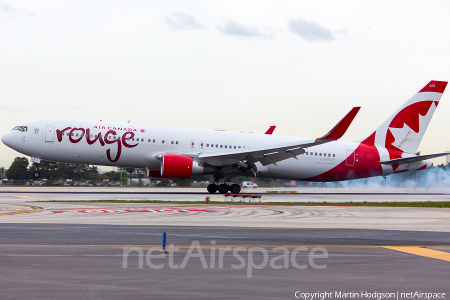 Air Canada Rouge Boeing 767-333(ER) (C-FMWP) | Photo 96001