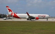 Air Canada Rouge Boeing 767-333(ER) (C-FMWQ) at  Ft. Lauderdale - International, United States
