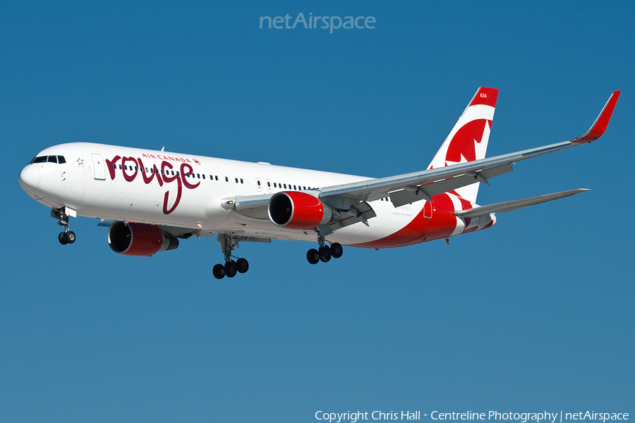 Air Canada Rouge Boeing 767-333(ER) (C-FMWV) | Photo 66226