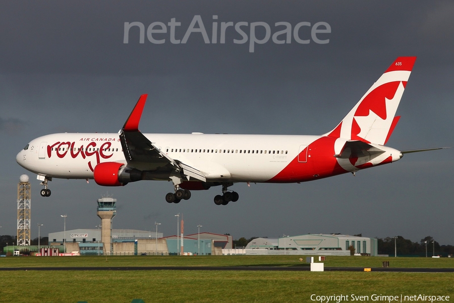 Air Canada Rouge Boeing 767-333(ER) (C-FMWY) | Photo 60436