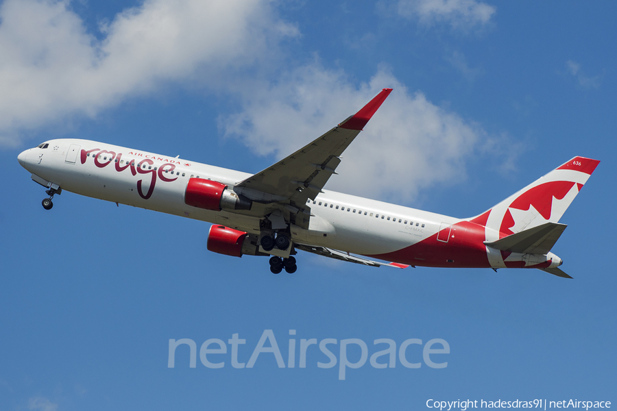 Air Canada Rouge Boeing 767-333(ER) (C-FMXC) | Photo 299876