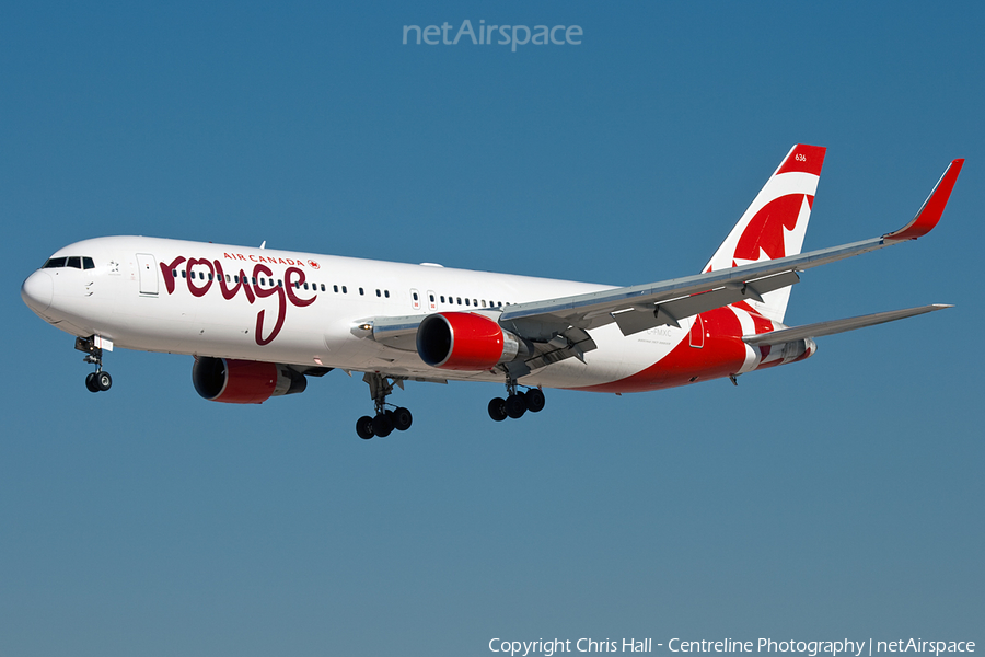 Air Canada Rouge Boeing 767-333(ER) (C-FMXC) | Photo 63825