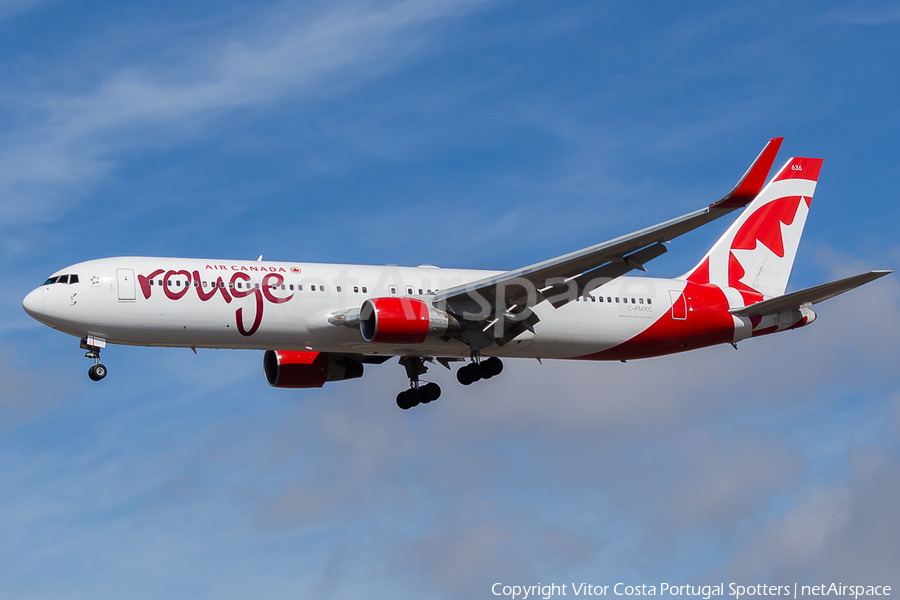 Air Canada Rouge Boeing 767-333(ER) (C-FMXC) | Photo 105842