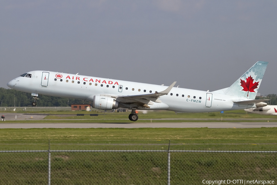 Air Canada Embraer ERJ-190AR (ERJ-190-100IGW) (C-FMZW) | Photo 441480