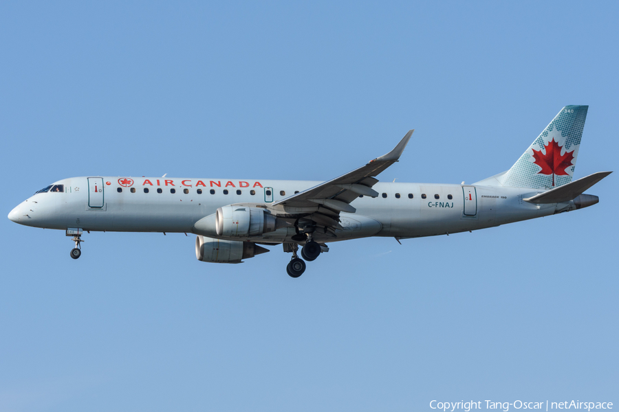 Air Canada Embraer ERJ-190AR (ERJ-190-100IGW) (C-FNAJ) | Photo 283514
