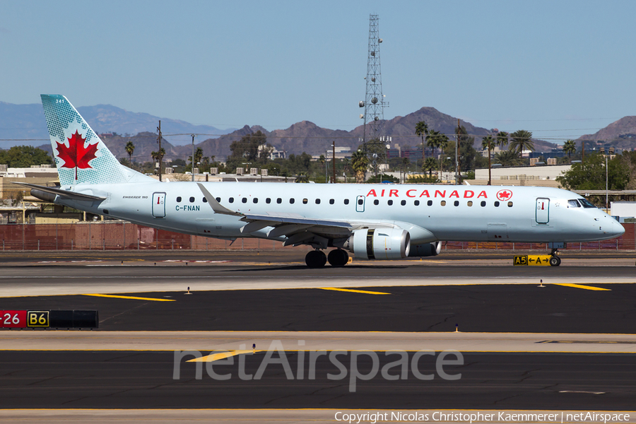 Air Canada Embraer ERJ-190AR (ERJ-190-100IGW) (C-FNAN) | Photo 124113