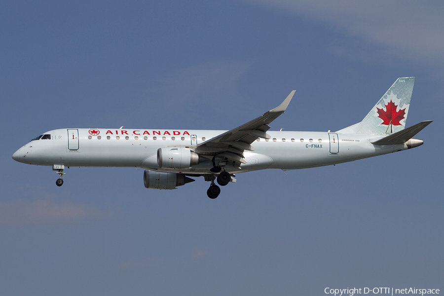 Air Canada Embraer ERJ-190AR (ERJ-190-100IGW) (C-FNAX) | Photo 336160
