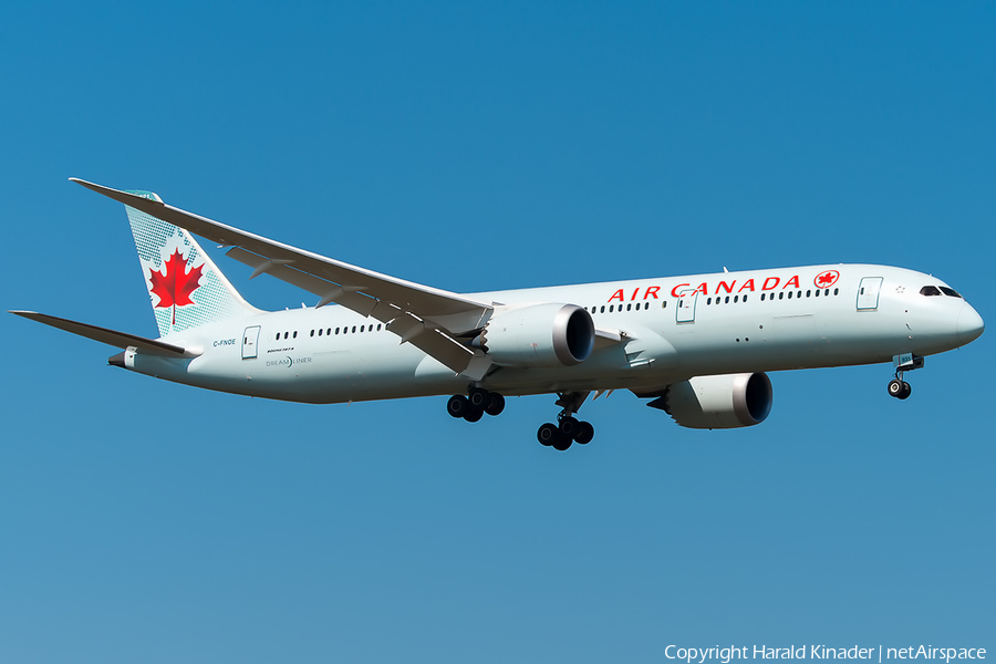 Air Canada Boeing 787-9 Dreamliner (C-FNOE) | Photo 296707