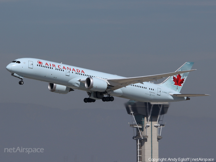Air Canada Boeing 787-9 Dreamliner (C-FNOG) | Photo 216011