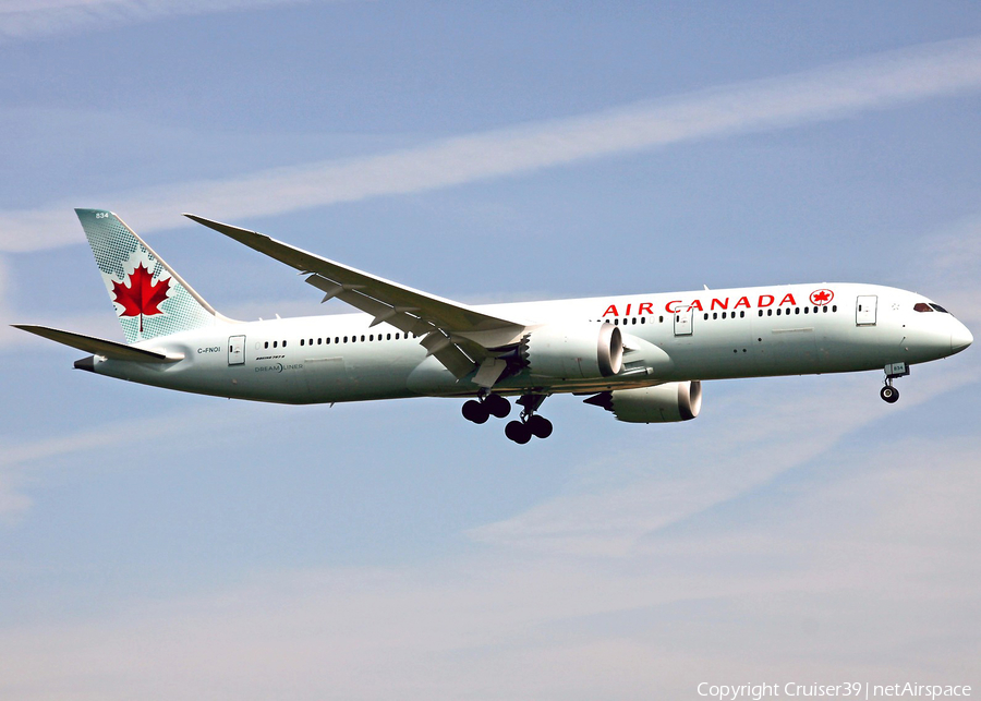 Air Canada Boeing 787-9 Dreamliner (C-FNOI) | Photo 156116