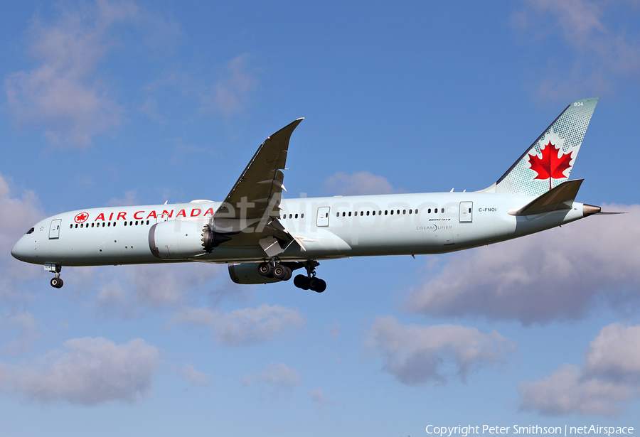 Air Canada Boeing 787-9 Dreamliner (C-FNOI) | Photo 301644