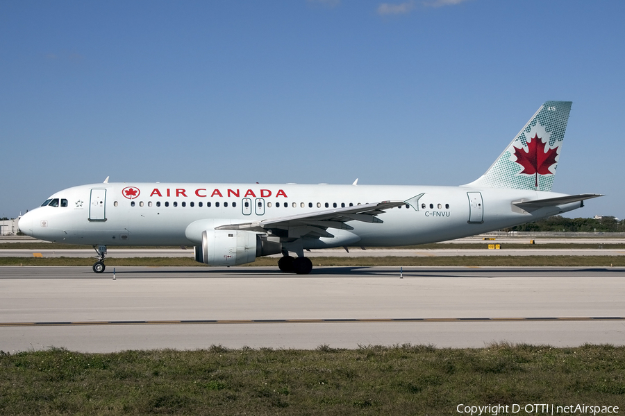 Air Canada Airbus A320-211 (C-FNVU) | Photo 431276