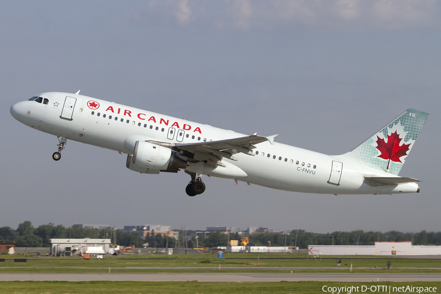 Air Canada Airbus A320-211 (C-FNVU) | Photo 441474