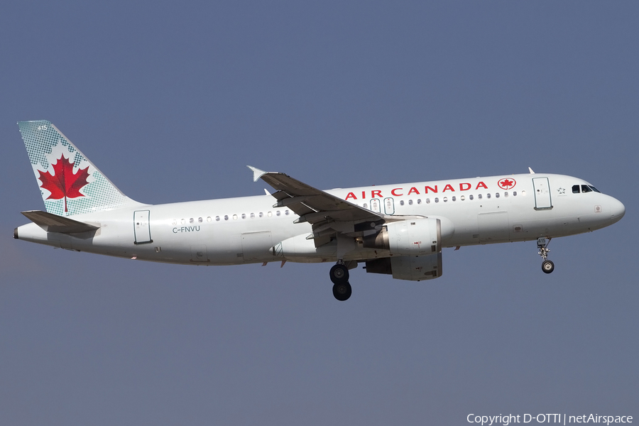 Air Canada Airbus A320-211 (C-FNVU) | Photo 453690
