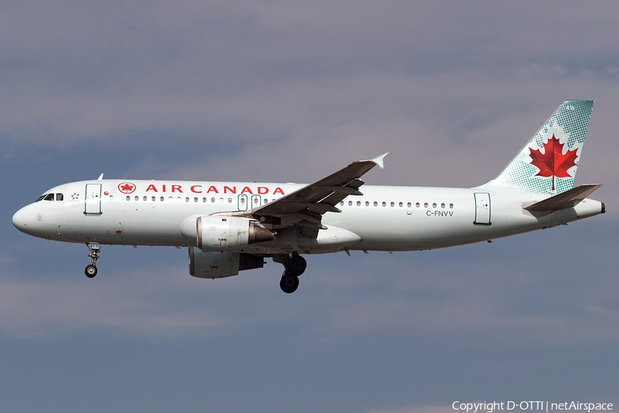Air Canada Airbus A320-211 (C-FNVV) | Photo 143093