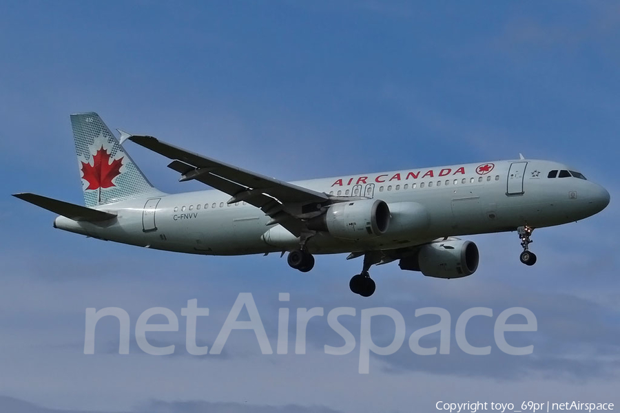 Air Canada Airbus A320-211 (C-FNVV) | Photo 68018