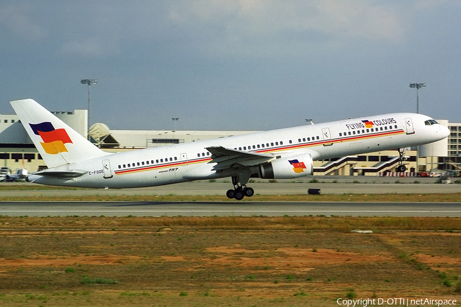 Flying Colours Airlines Boeing 757-28A (C-FOOE) | Photo 351383