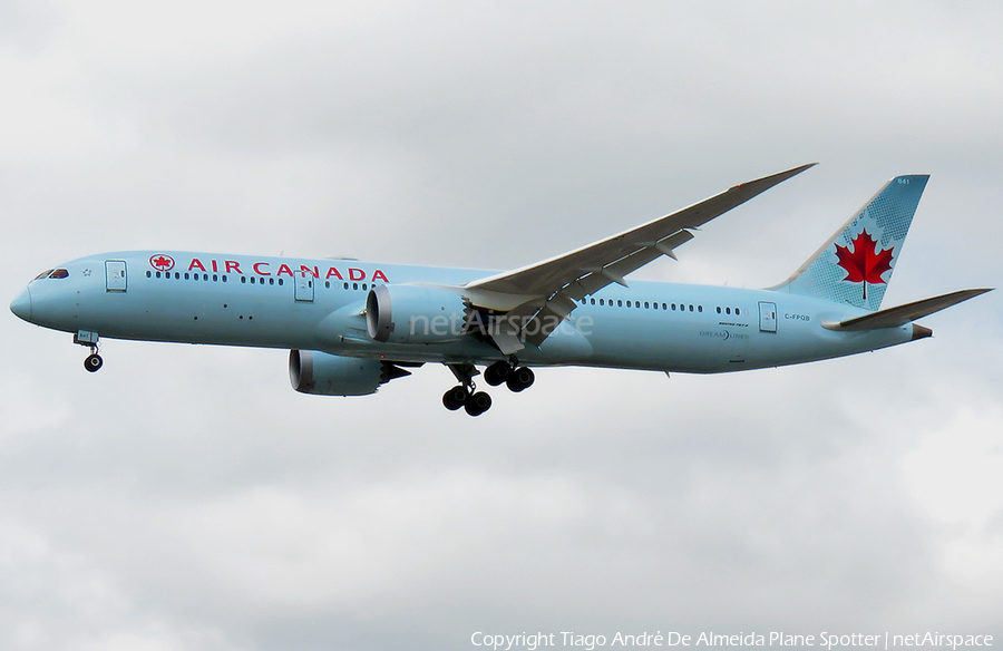 Air Canada Boeing 787-9 Dreamliner (C-FPQB) | Photo 354839