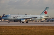Air Canada Jetz Airbus A320-211 (C-FPWD) at  Miami - International, United States