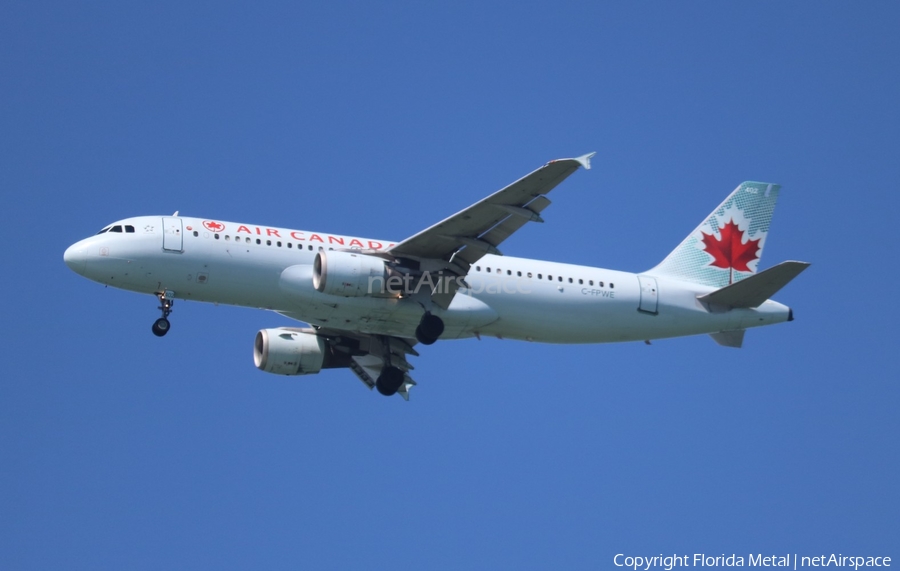 Air Canada Airbus A320-211 (C-FPWE) | Photo 309456