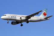 Air Canada Jetz Airbus A320-211 (C-FPWE) at  Los Angeles - International, United States