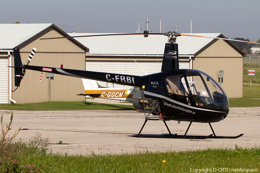 Great Lakes Helicopter Robinson R22 Beta (C-FRBI) | Photo 454121