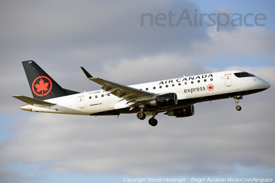 Air Canada Express (Sky Regional) Embraer ERJ-175LR (ERJ-170-200LR) (C-FRQK) | Photo 204417