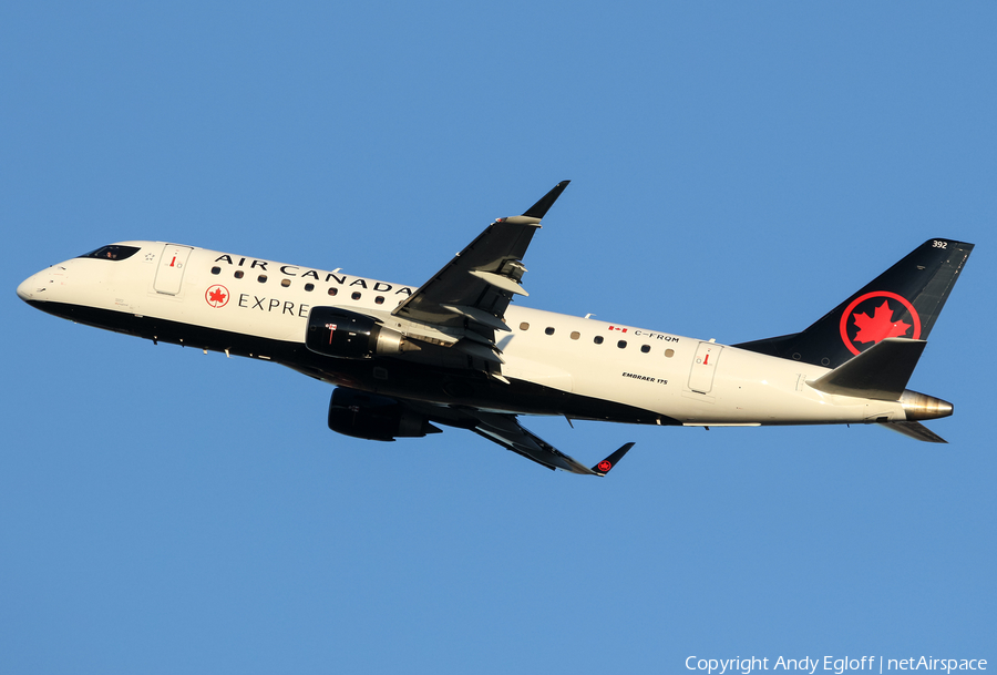 Air Canada Express (Sky Regional) Embraer ERJ-175LR (ERJ-170-200LR) (C-FRQM) | Photo 374854