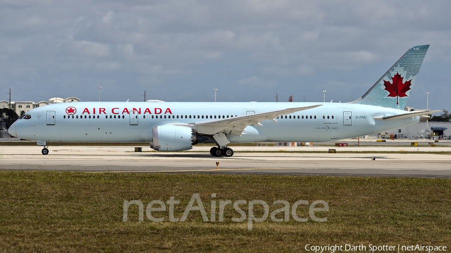 Air Canada Boeing 787-9 Dreamliner (C-FRSI) | Photo 383451