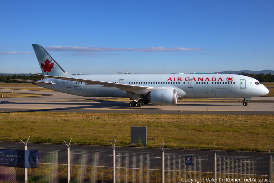 Air Canada Boeing 787-9 Dreamliner (C-FRSO) | Photo 510447