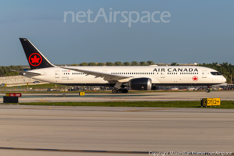 Air Canada Boeing 787-9 Dreamliner (C-FRTG) | Photo 561177