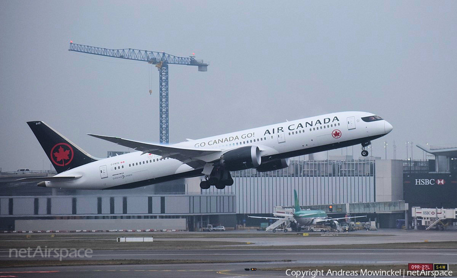 Air Canada Boeing 787-9 Dreamliner (C-FRTG) | Photo 283218