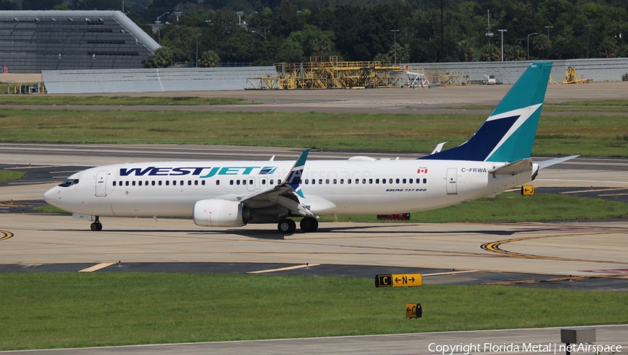 WestJet Boeing 737-8CT (C-FRWA) | Photo 542501