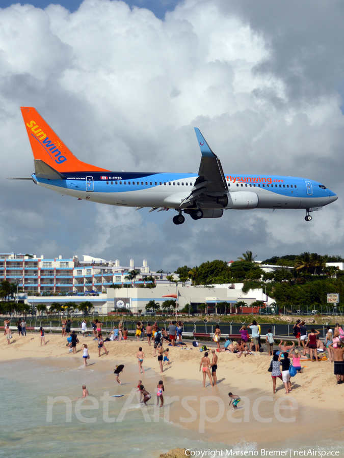 Sunwing Airlines Boeing 737-8K5 (C-FRZG) | Photo 36771
