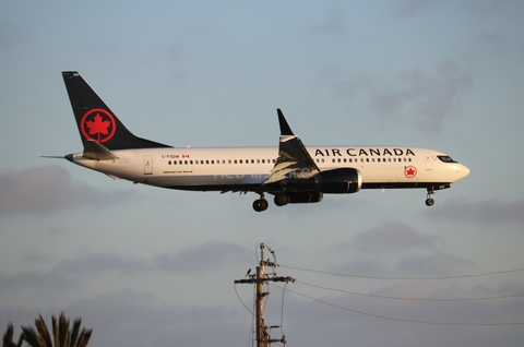 Air Canada Boeing 737-8 MAX (C-FSDW) at  Los Angeles - International, United States