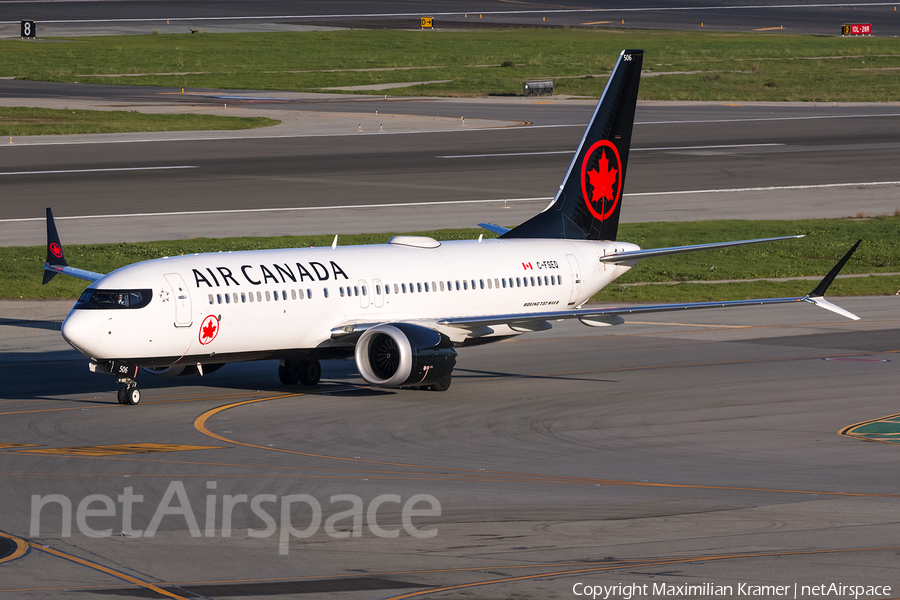 Air Canada Boeing 737-8 MAX (C-FSEQ) | Photo 502910