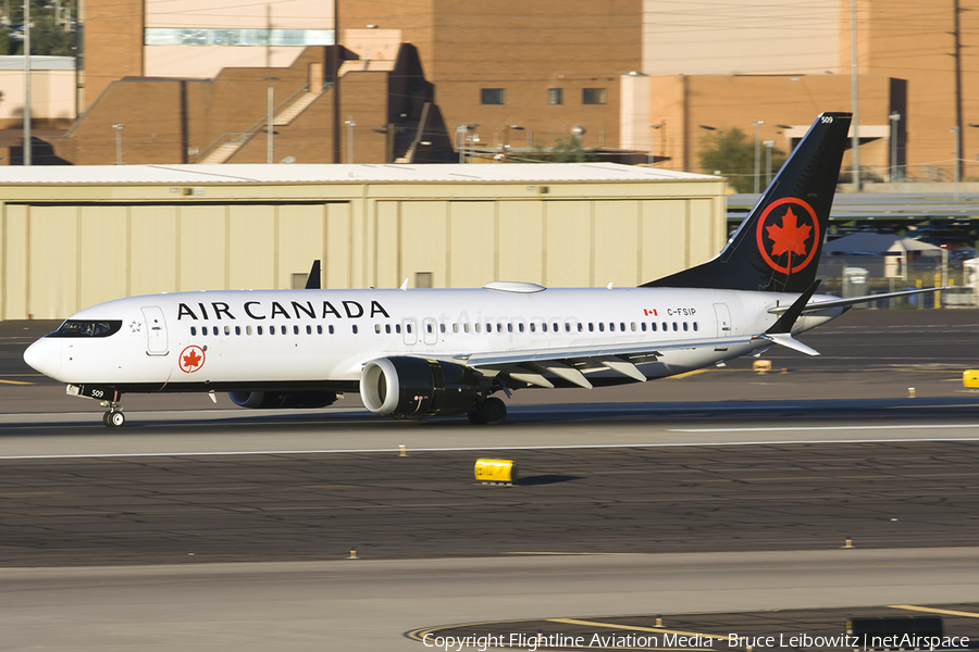 Air Canada Boeing 737-8 MAX (C-FSIP) | Photo 503884