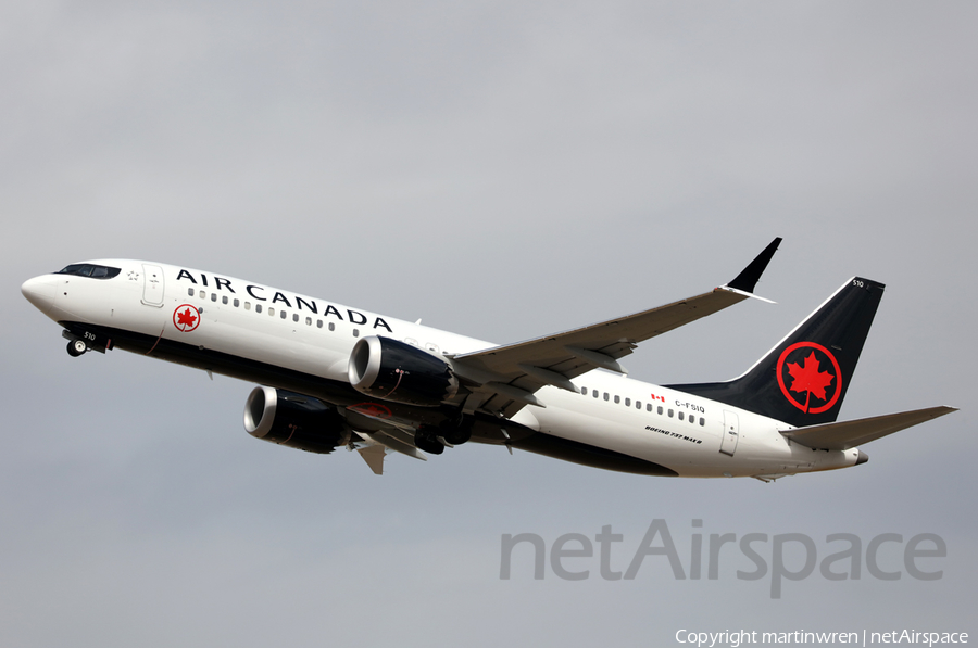 Air Canada Boeing 737-8 MAX (C-FSIQ) | Photo 258883