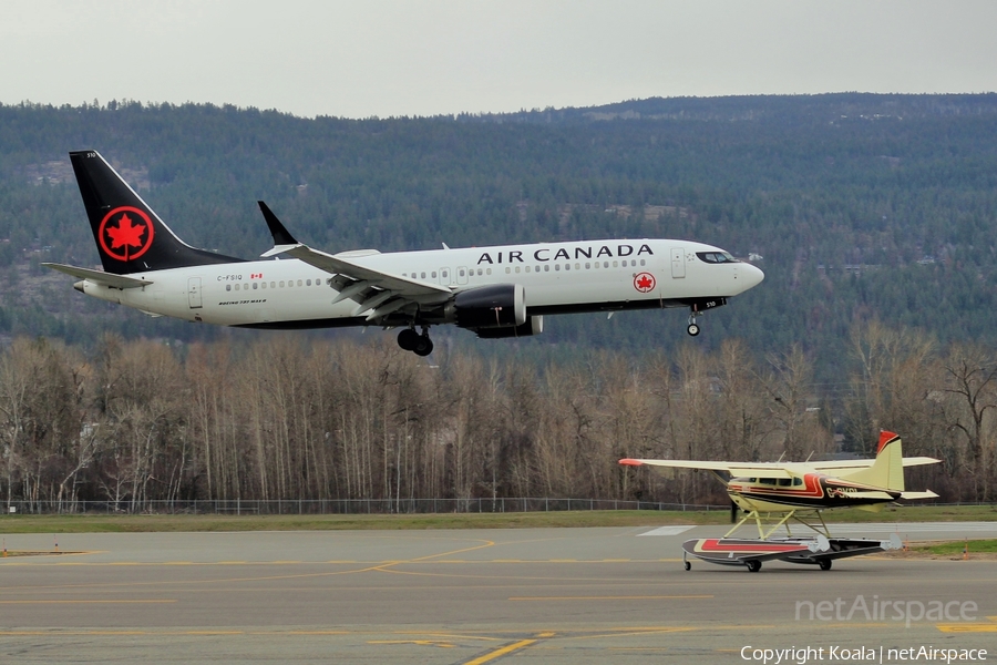Air Canada Boeing 737-8 MAX (C-FSIQ) | Photo 535559