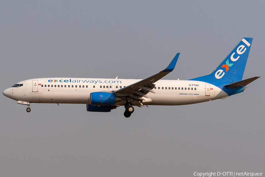 Excel Airways Boeing 737-8Q8 (C-FTAE) | Photo 204807