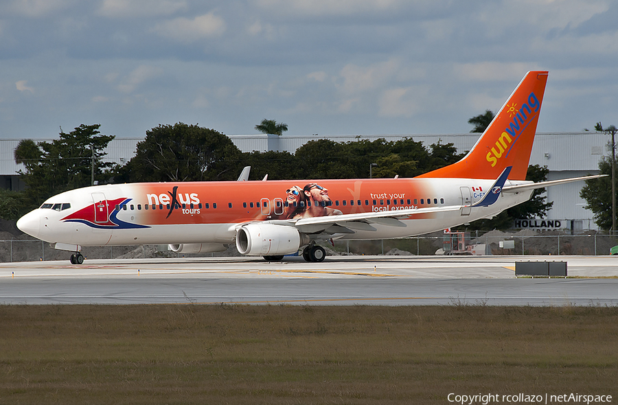 Sunwing Airlines Boeing 737-8Q8 (C-FTAH) | Photo 63752