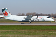 Air Canada Express (Jazz) de Havilland Canada DHC-8-311 (C-FTAK) at  Montreal - Pierre Elliott Trudeau International (Dorval), Canada