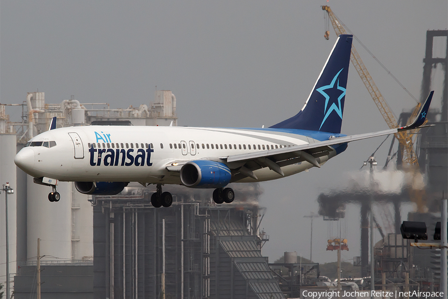 Air Transat Boeing 737-8AS (C-FTCX) | Photo 114757