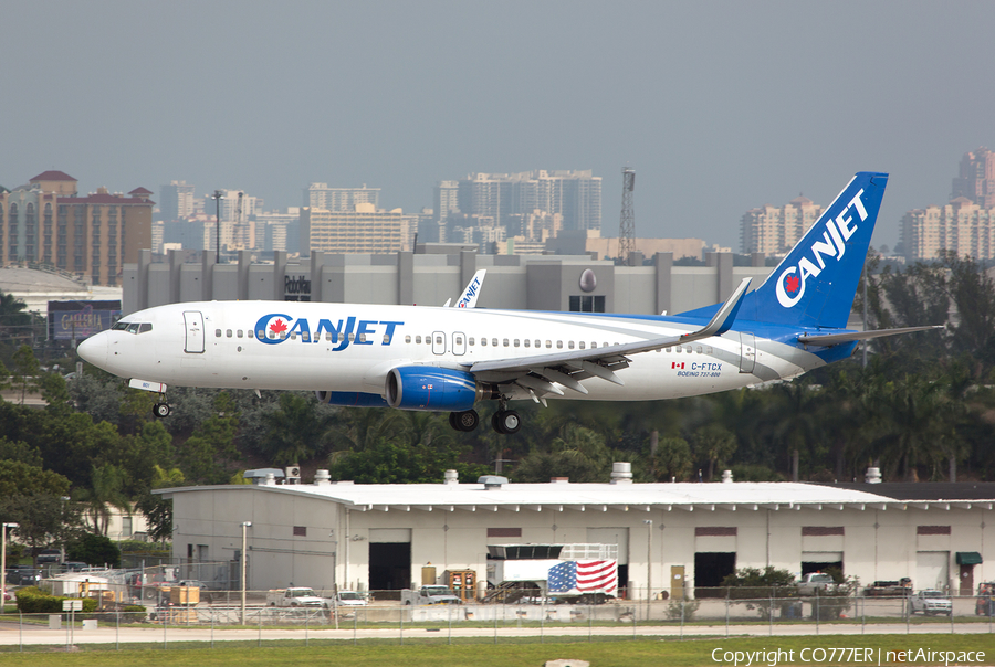 CanJet Boeing 737-8AS (C-FTCX) | Photo 13830