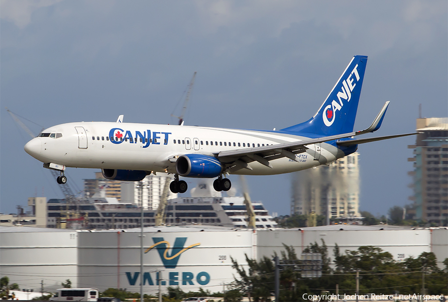 CanJet Boeing 737-8AS (C-FTCX) | Photo 20312