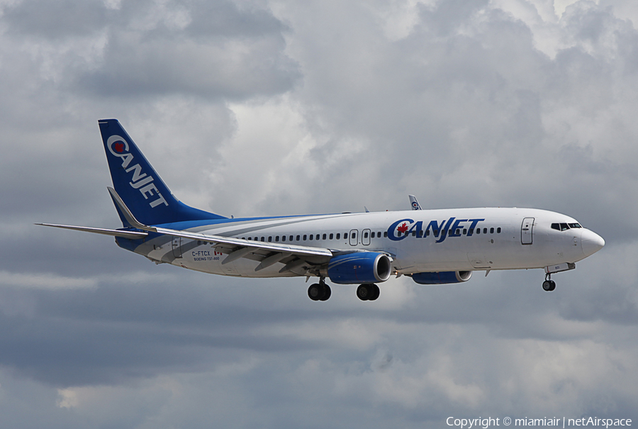 CanJet Boeing 737-8AS (C-FTCX) | Photo 48629